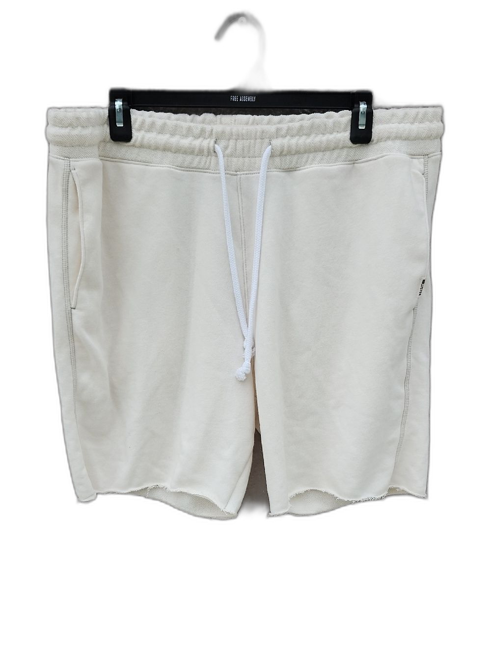 Hollister Cream Drawstring Sweat Shorts
